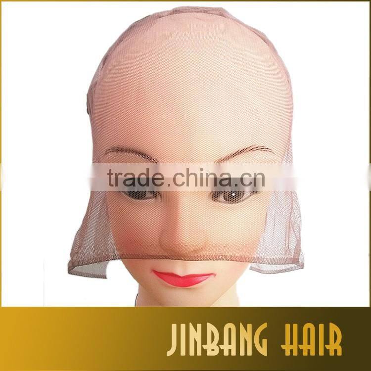 2016 New Premium human hair brazilian front lace wig caps for making wigs