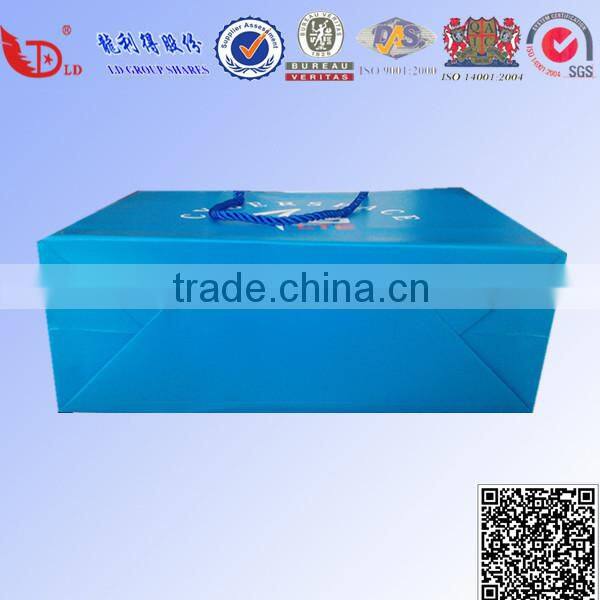 wholesale brown kraft packaging bag paper with color printing