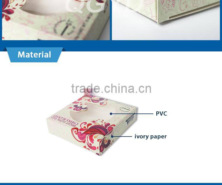 handmade paper fold gift box paper box with widow