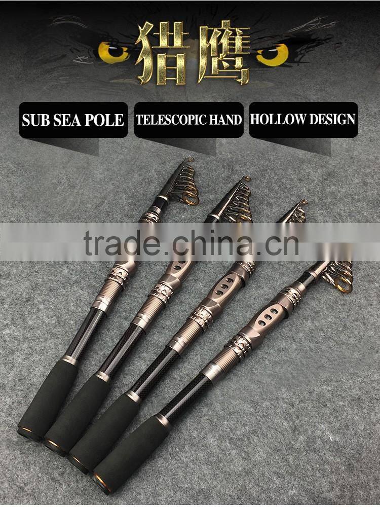 Spin Spinning Rod and Reel Combos Carbon Telescopic Fishing Rod with Reel Combo Sea Saltwater Freshwater Kit Fishing Rod Kit