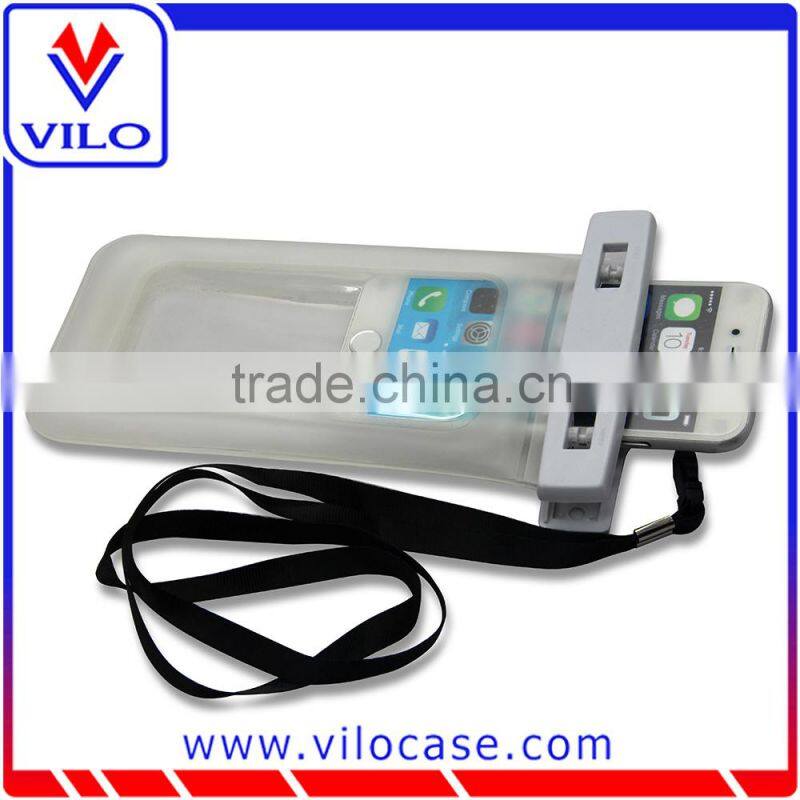 Floating protective waterproof pouch for all smart phones