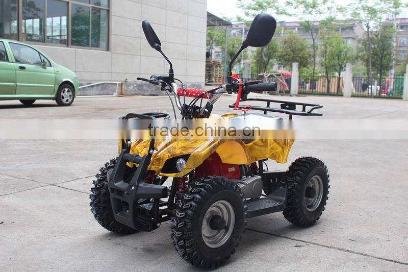 49cc mini quad for kids with 4 stroke engine with snow trye