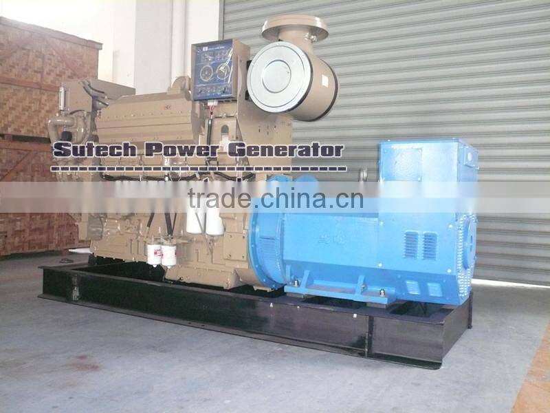 60Hz 440V 1100kva marine generator powered by Cummins KTA38-DM engine (50Hz/60Hz, 400V/440V/480V)