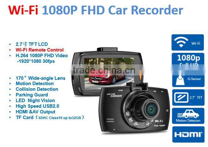 Wi-Fi 1080P FHD Car Recorder