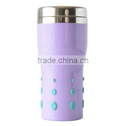 hot sale stainless steel vacuum travel mugs/auto thermos mug/stainless steel auto mug 400ML 450ML 500ML