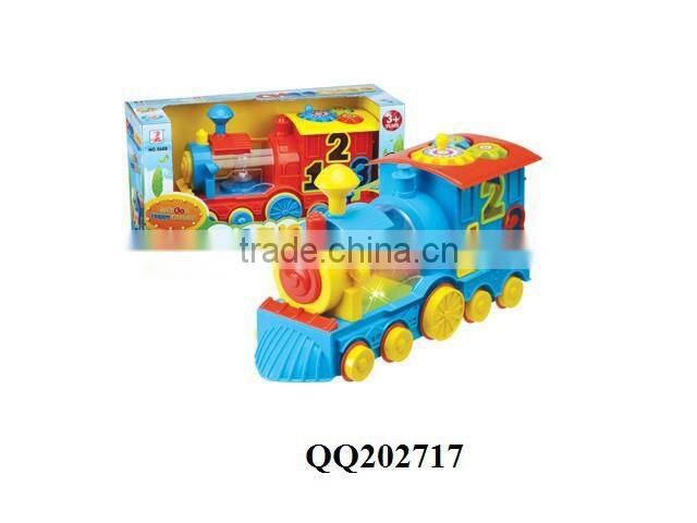 Lovely baby B/O building block train