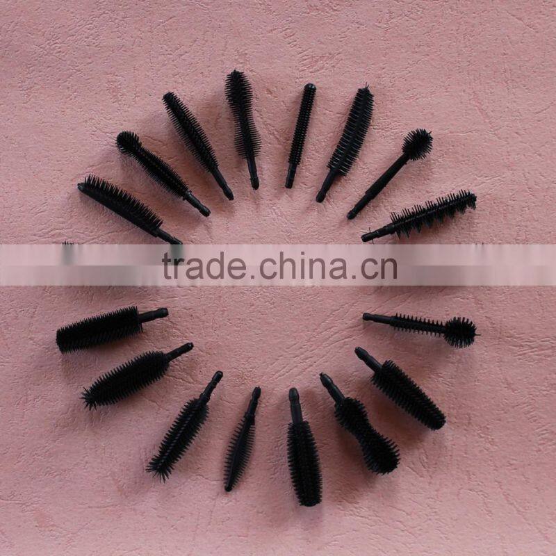New silicone mascara brush for eyelash extension