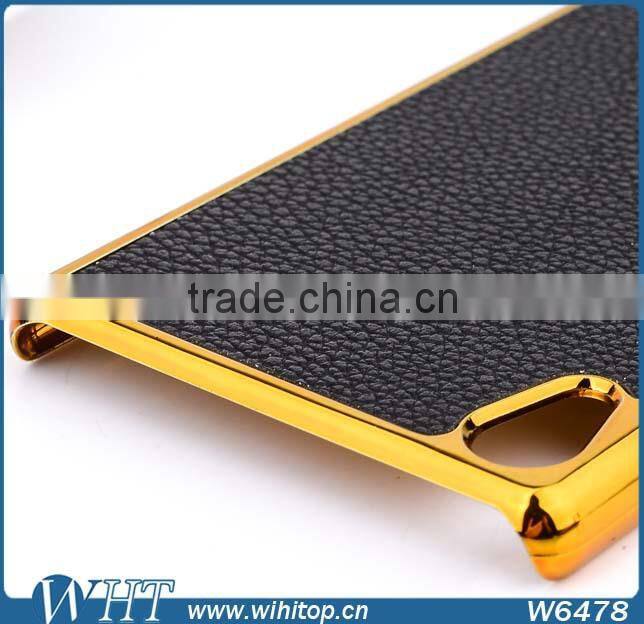 Hot New Products for 2015 Leather Coated for Xperia Z4 Case, Wholesale Alibaba for Sony Z4 Case