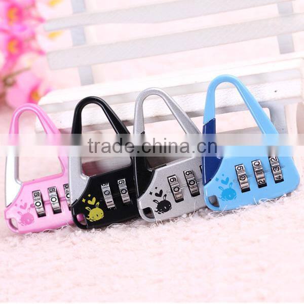 3-digital code safe number lock for bags