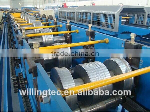 Durable in use rolling shutter machine