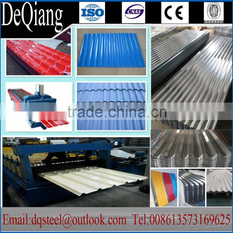 PPGI steel Corrugated Roof Tile manufacture from China