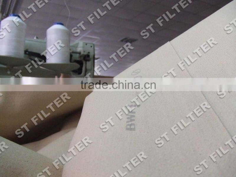 PPS dust bag,water oil repellent filter bag,Dia160*6100mm