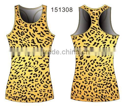 custom printed singlets girls running singlets