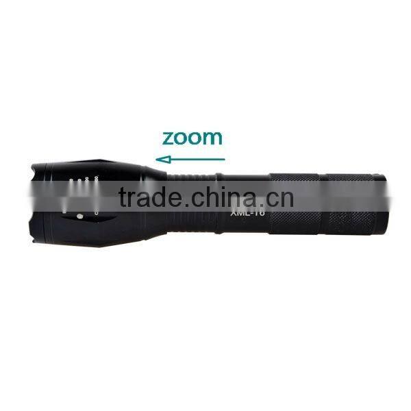 G700 2000 Lumens LED Torch XM-L T6 Adjustable Focus Flashlight With SOS