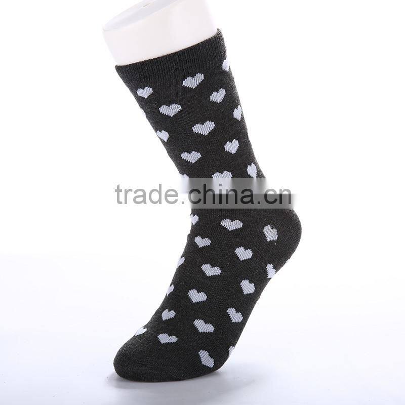 USA heart set women socks lady lovely socks cotton socks