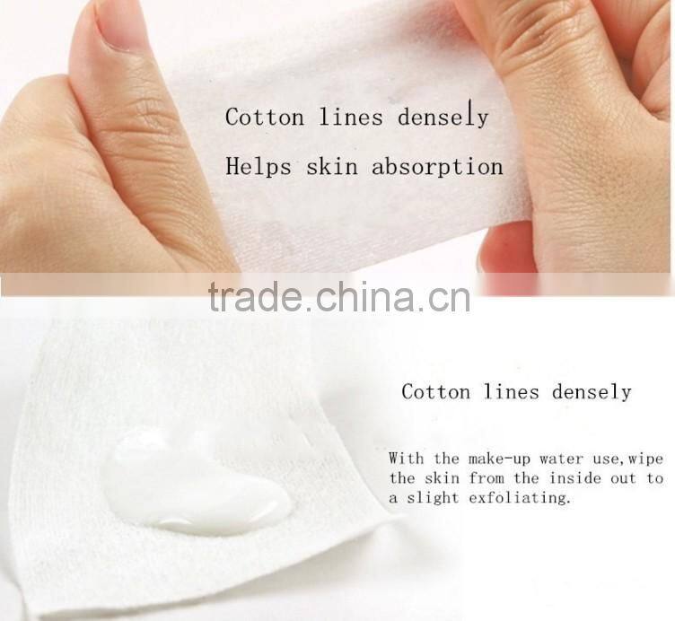 Mendior Face cleaning tool high quality makeup cosmetic cotton pad in box for makeup supplier