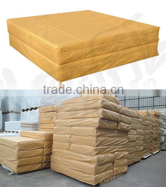 100% 7 zones natural latex mattress with middle zip