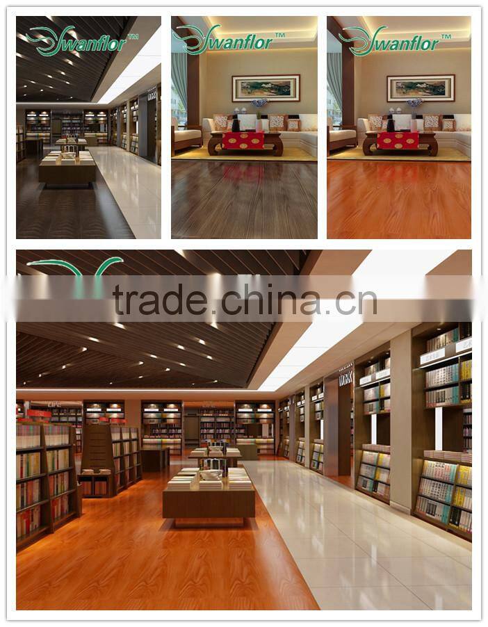 Hickory Wood Texture Vinyl Floor