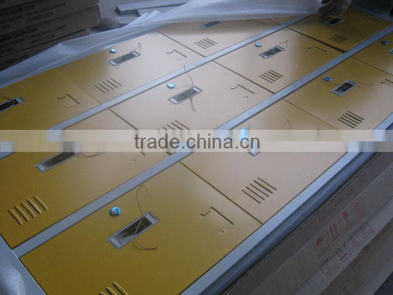 Modern school furniture wooden library metal book shelf