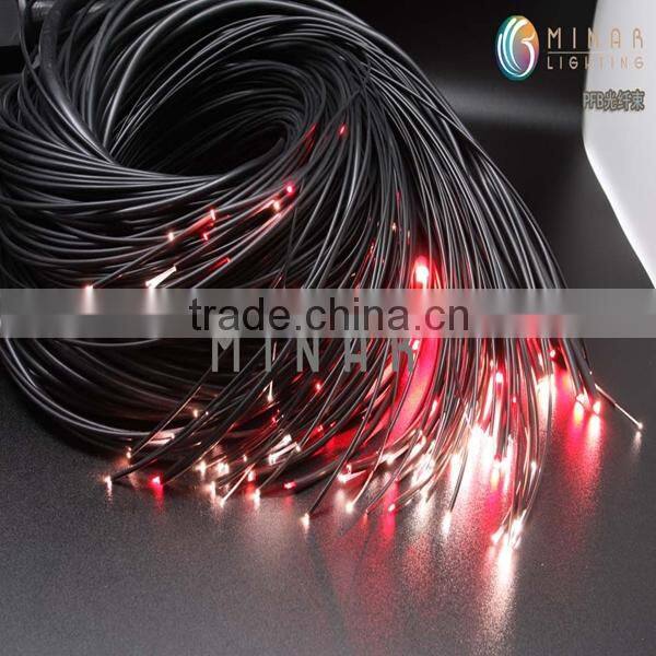 china supplier side glow optic fiber pool lighting