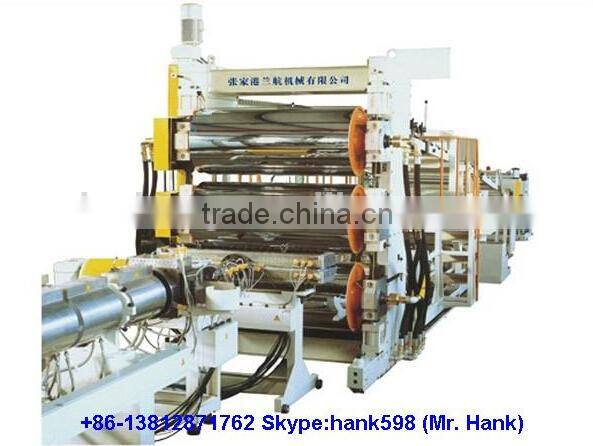 BP-1550 Plastic Three Rollers Calender Machine
