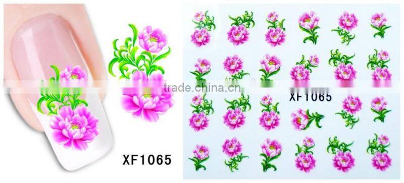 new fashion 2016 Japan style water transfer nail art sticker for DIY nail art decoration
