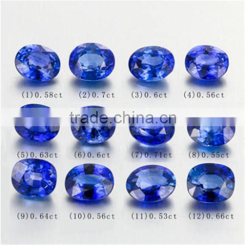 navy blue sapphire loose stone