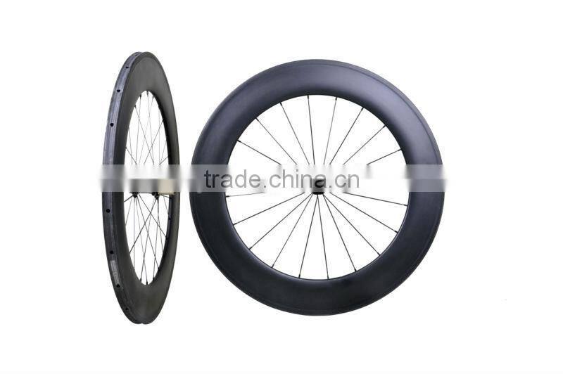 New Aero 88mm tubular wheels Carbon Bicycle Rim 88mm Tubular Rims, China OEM Carbon Wheel Road racing bicycle wheel 88mm tubular