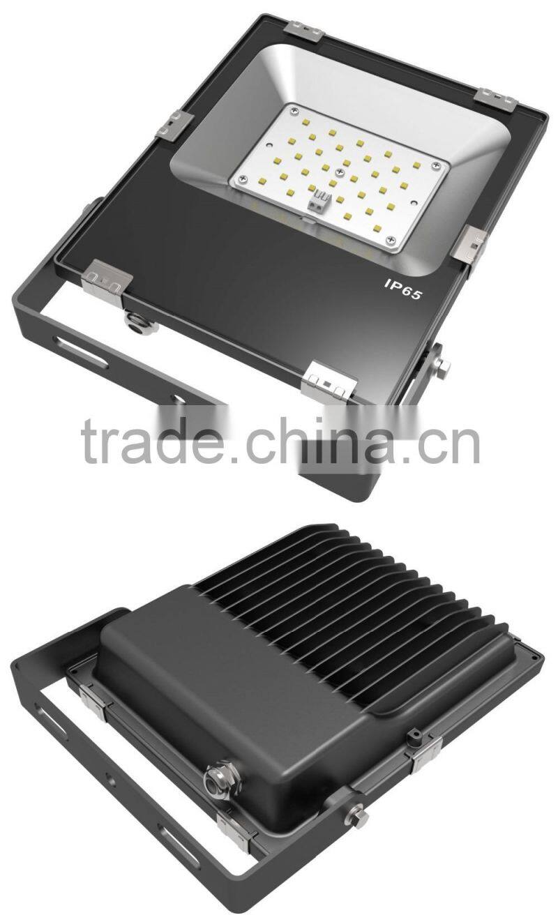Mini floodlight with CE TUV Sosen driver PhilipsSMD 3030 ultra slim led flood light 30w 20w 10w ip65 waterproof led 30 watt