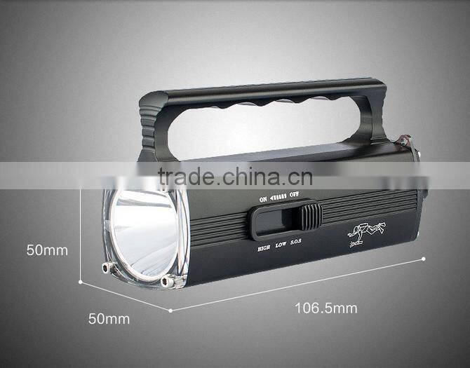 Multifunctional rechargeable candle power spotlight best Outdoor Searchlight