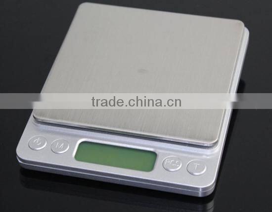 Blue backlight 0.01g Electronic jewelry pocket scale with tare function