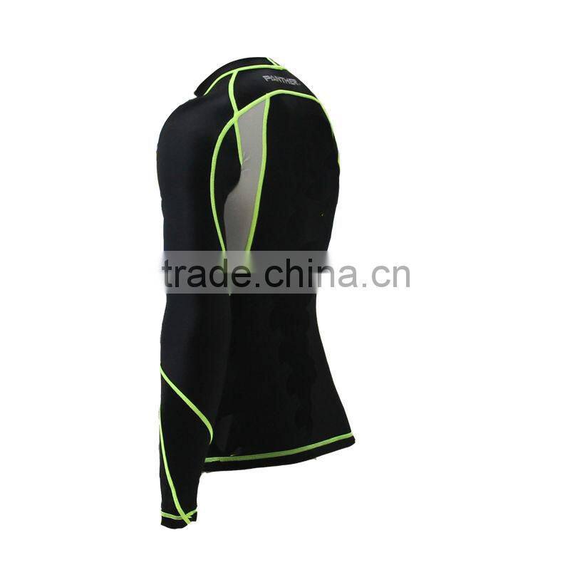 UV50+ lycra sports wear running pro skin top