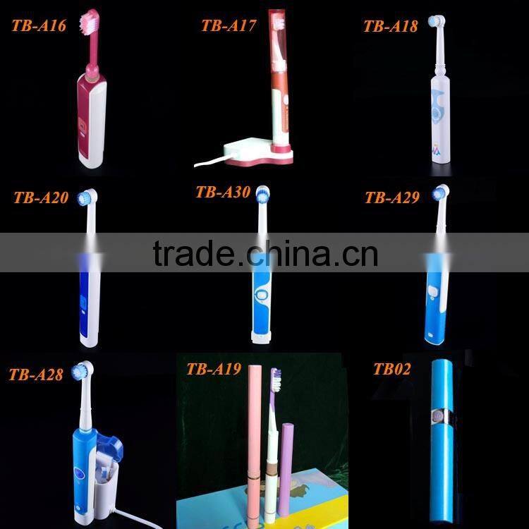 Soft toothbrush head electrical toothbrush with CE