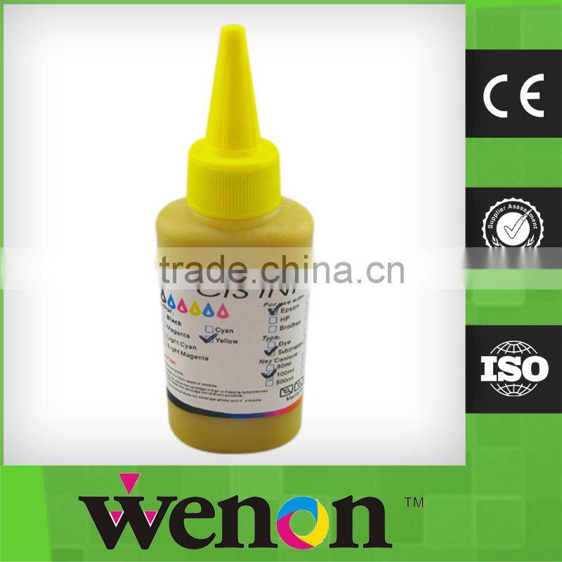 6 colors dye sublimation ink for Epson