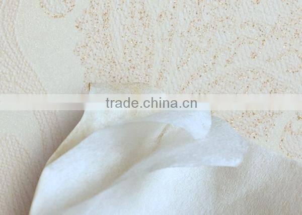 European simple wallpaper vertical stripes non-woven wallpaper home designs