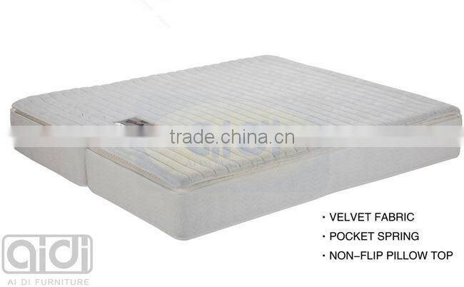 Double Bed Mattress Queen Size Pocket Spring Mattress For Home Furniture S8830