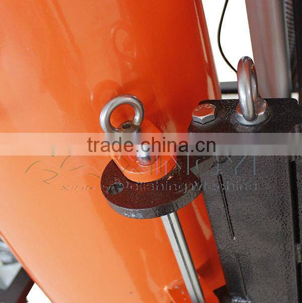 Strong power dust vacuum with grinder