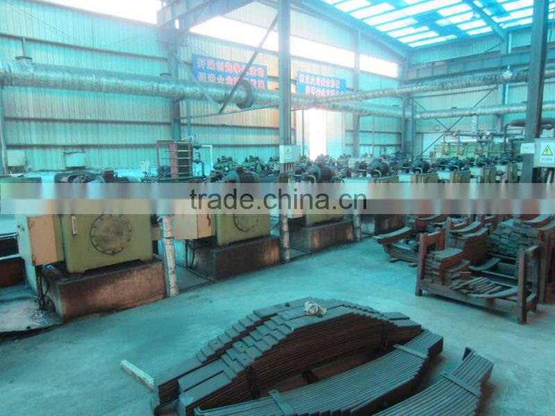 Steel ISO Heavy Duty Semi Trailer Truck Suspension Part Parabolic Leaf Spring Manufacturer