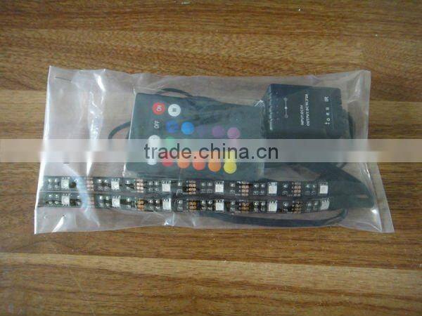 low cost rgb led strip 5v for cars/bikes/toy cars