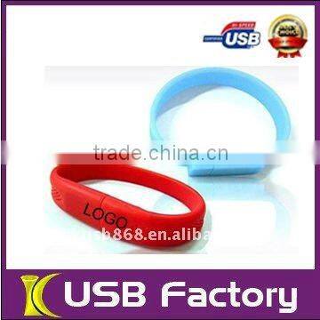 Christmas gifts stylish bracelet usb flash drive