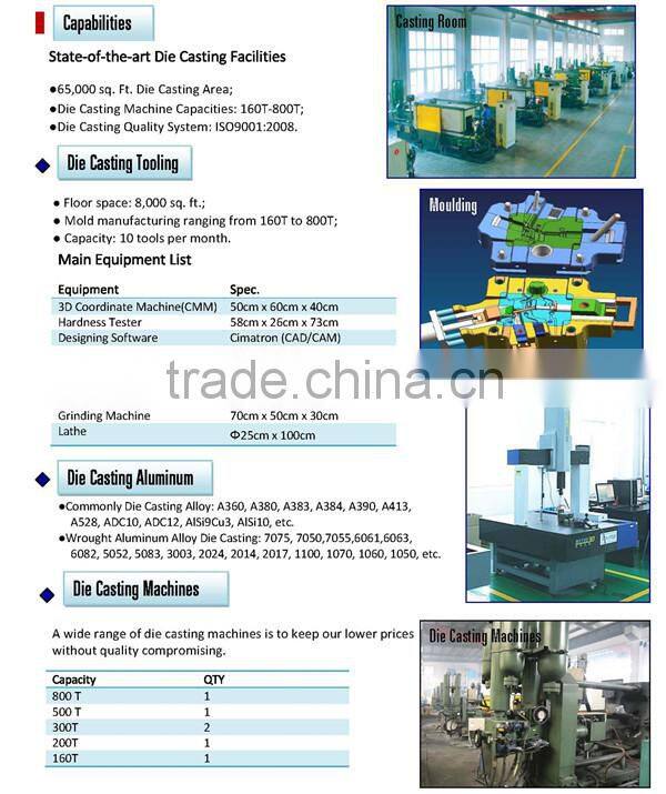 Weatherproof Cable Management Die Cast Aluminum Housing Bracket For Security Camera