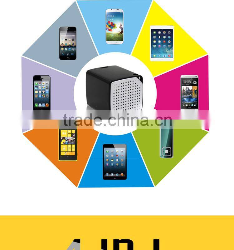 New portable high quality wireless speaker, amazing mini bluetooth speaker with logo