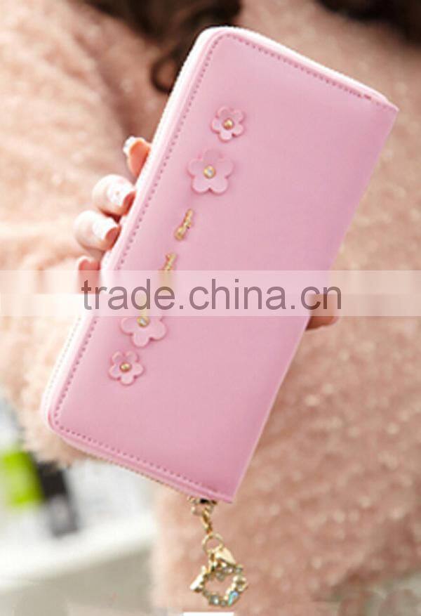 China suppier wholesale soft cheap bags korean flower print candy colur purse bags