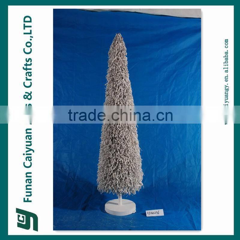 2014 hot sell natural wood holiday decoration wooden Christmas Tree