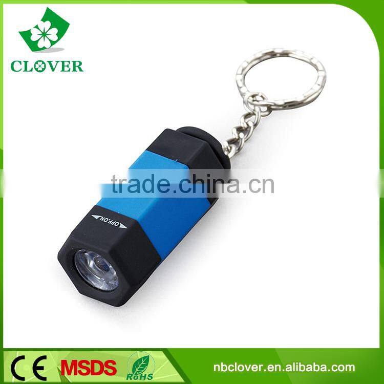 Chinese 0.5W LED pocket flashlight mini led flashlight keychain