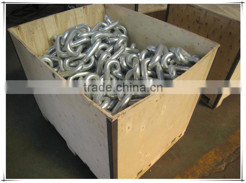 welded carbon steel q235 short chain