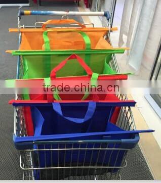 Non-woven shopping trolley cart bags,Non-woven Material and Folding Style shopping trolley cart bags