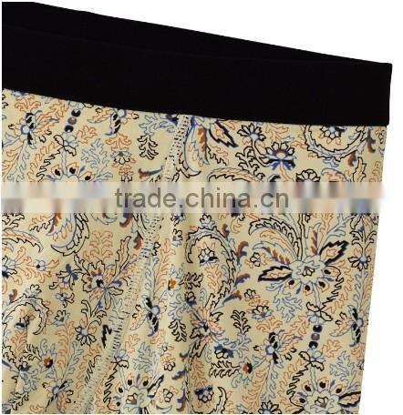 Stylish low rise antimicrobial quick dry printed microfiber men underwear briefs boxer shorts