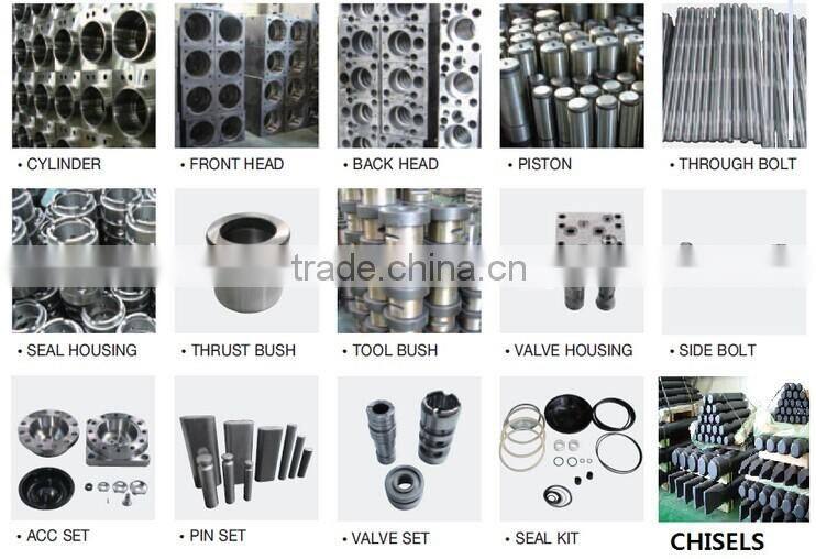 Side Type Excavator Hydraulic Breaker/Hydraulic Rock Breaker with high power