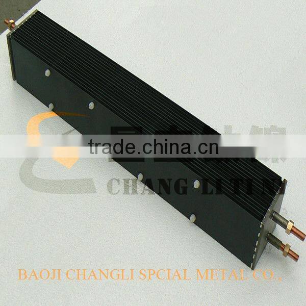 ru-ir titanium anode for chlor alkali production